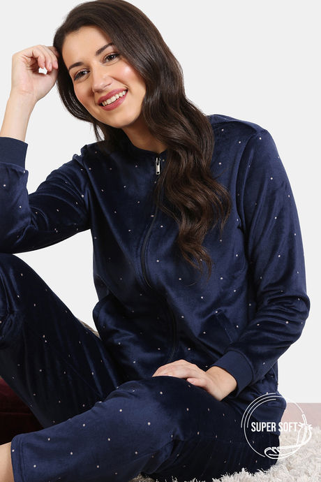 Navy outlet velour loungewear